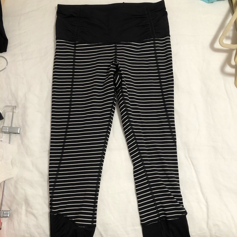Lulu lemon striped leggings